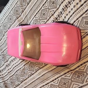 Vintage Barbie corvette and speedboat